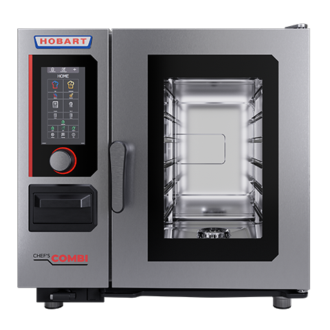HOBART HICS61E CHEF'S COMBI 6 GRID 1/1 GN ELECTRIC COMBINATION OVEN