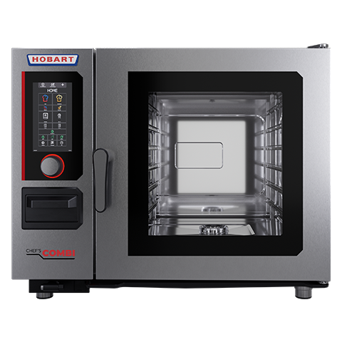 HOBART HICS62E CHEF'S COMBI 6 GRID 2/1 GN ELECTRIC COMBINATION OVEN